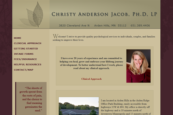 Christy Anderson Jacob Ph.D LP